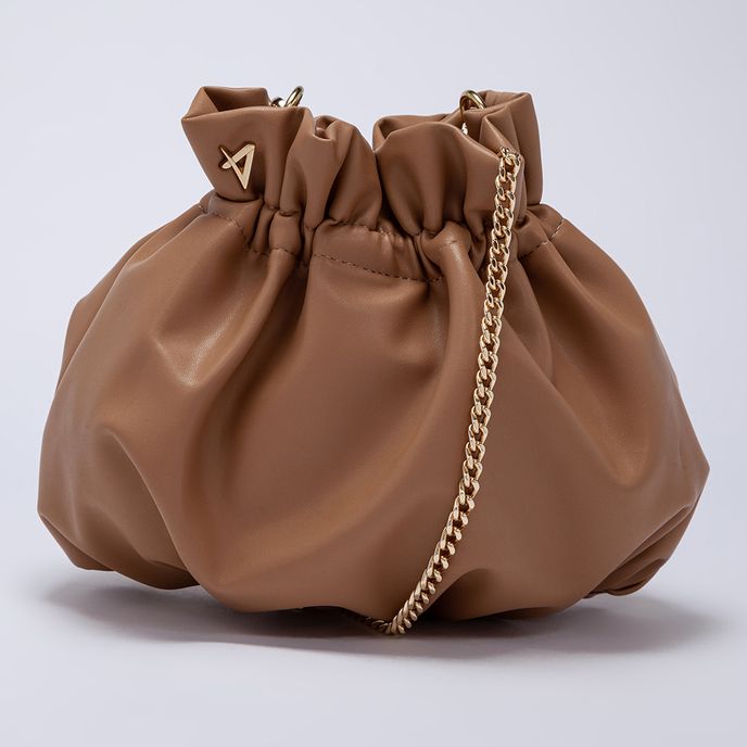 light brown leather bolsa