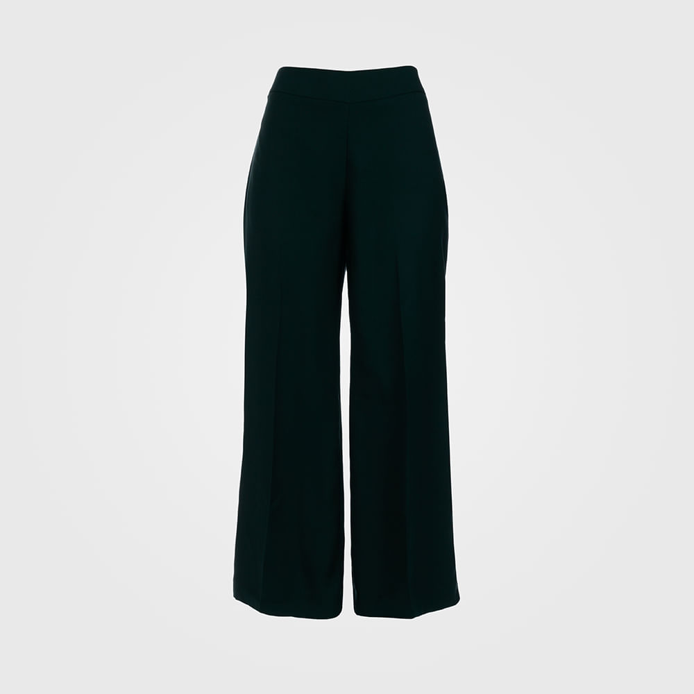 Calça Pantacourt Feminina Slim - Verde Musgo