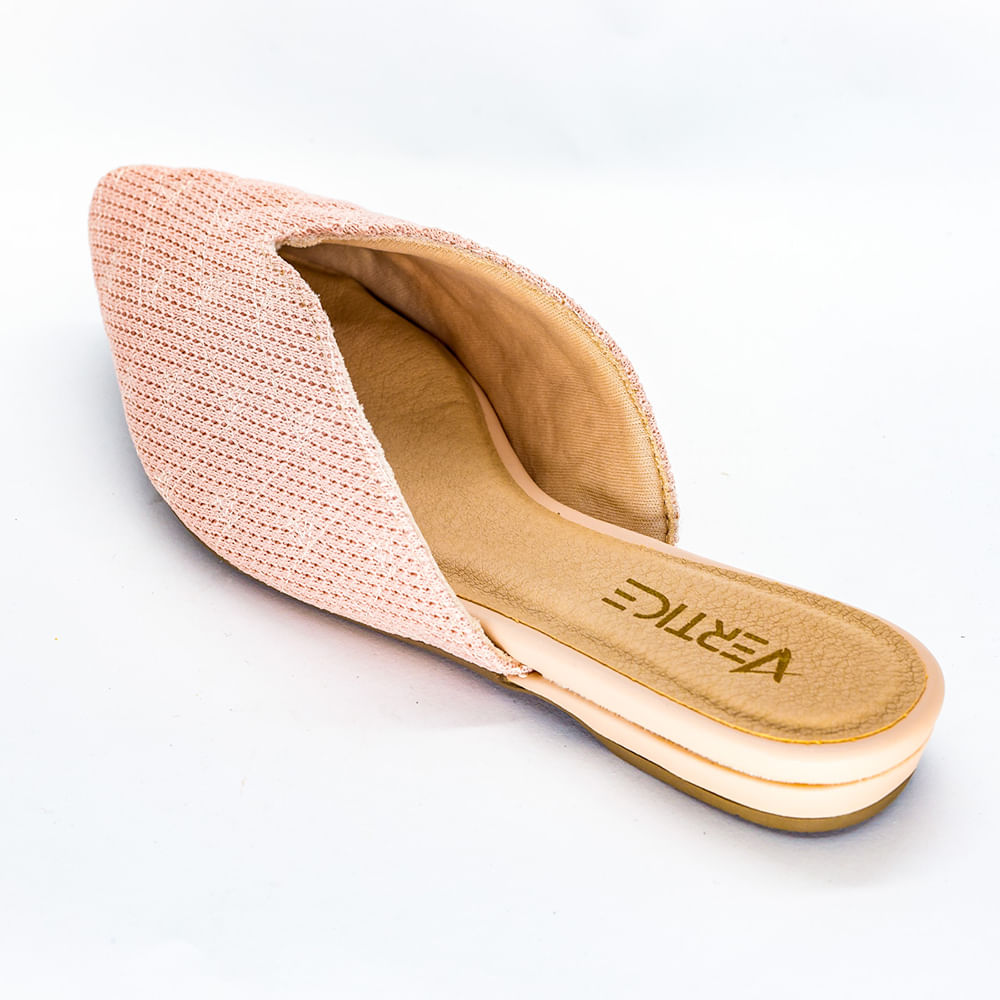 Mule Feminino Bico Fino - Rosé