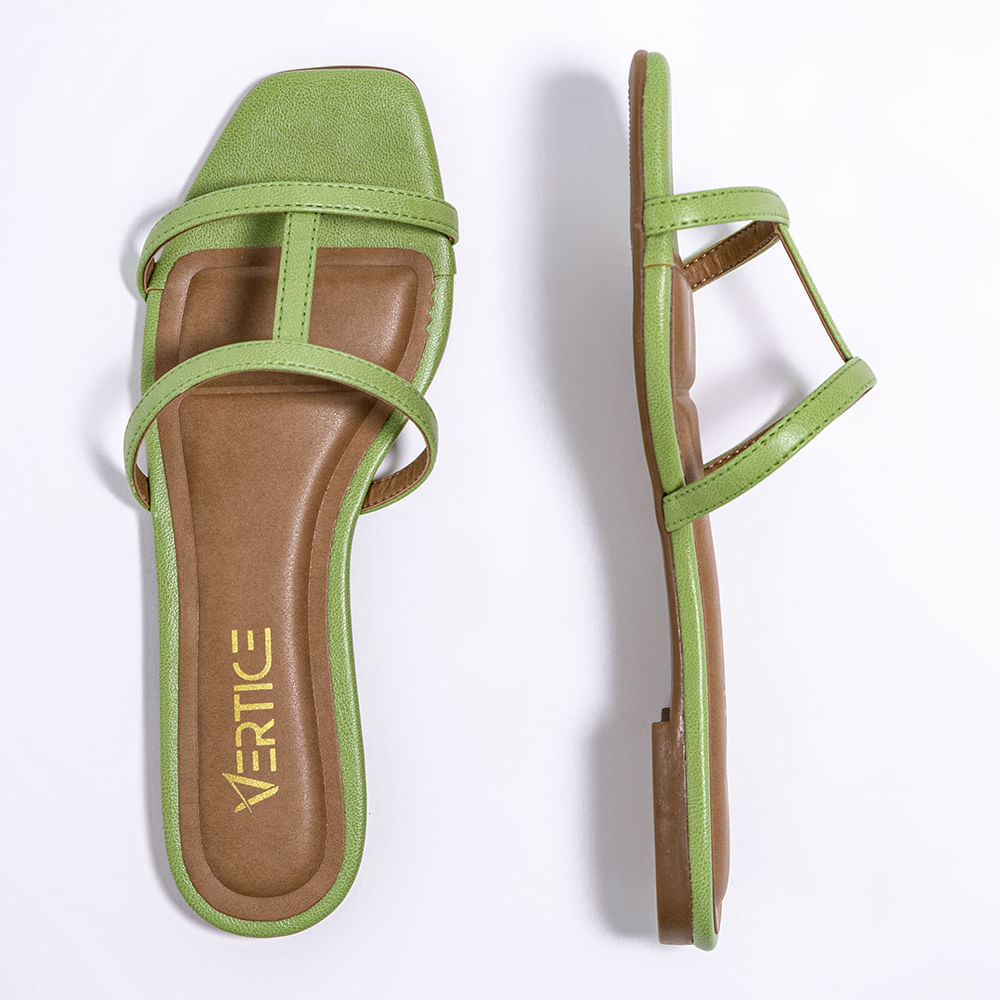 Rasteira Feminina Tiras Palmilha Soft