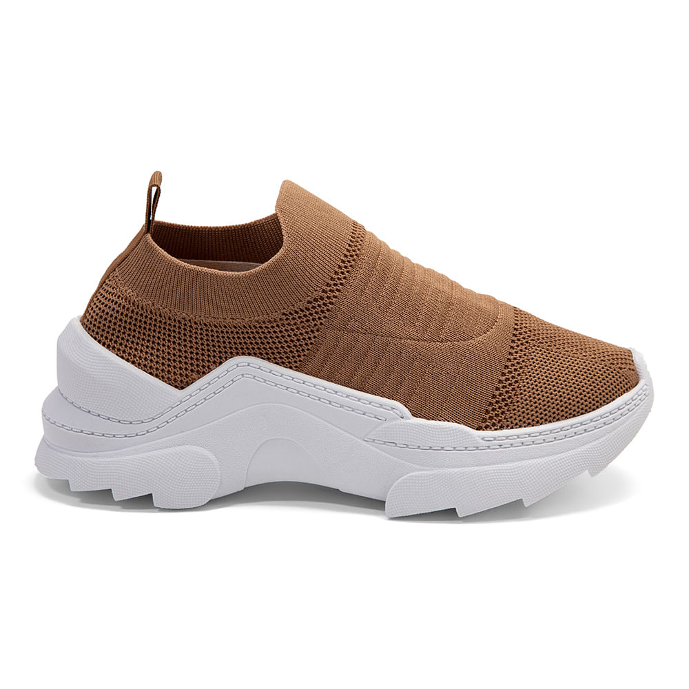 Tenis Feminino Sneaker Meia Aveia