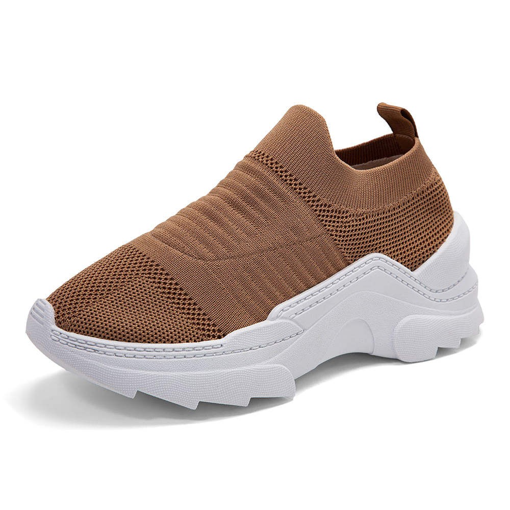 Tenis Feminino Sneaker Meia Aveia