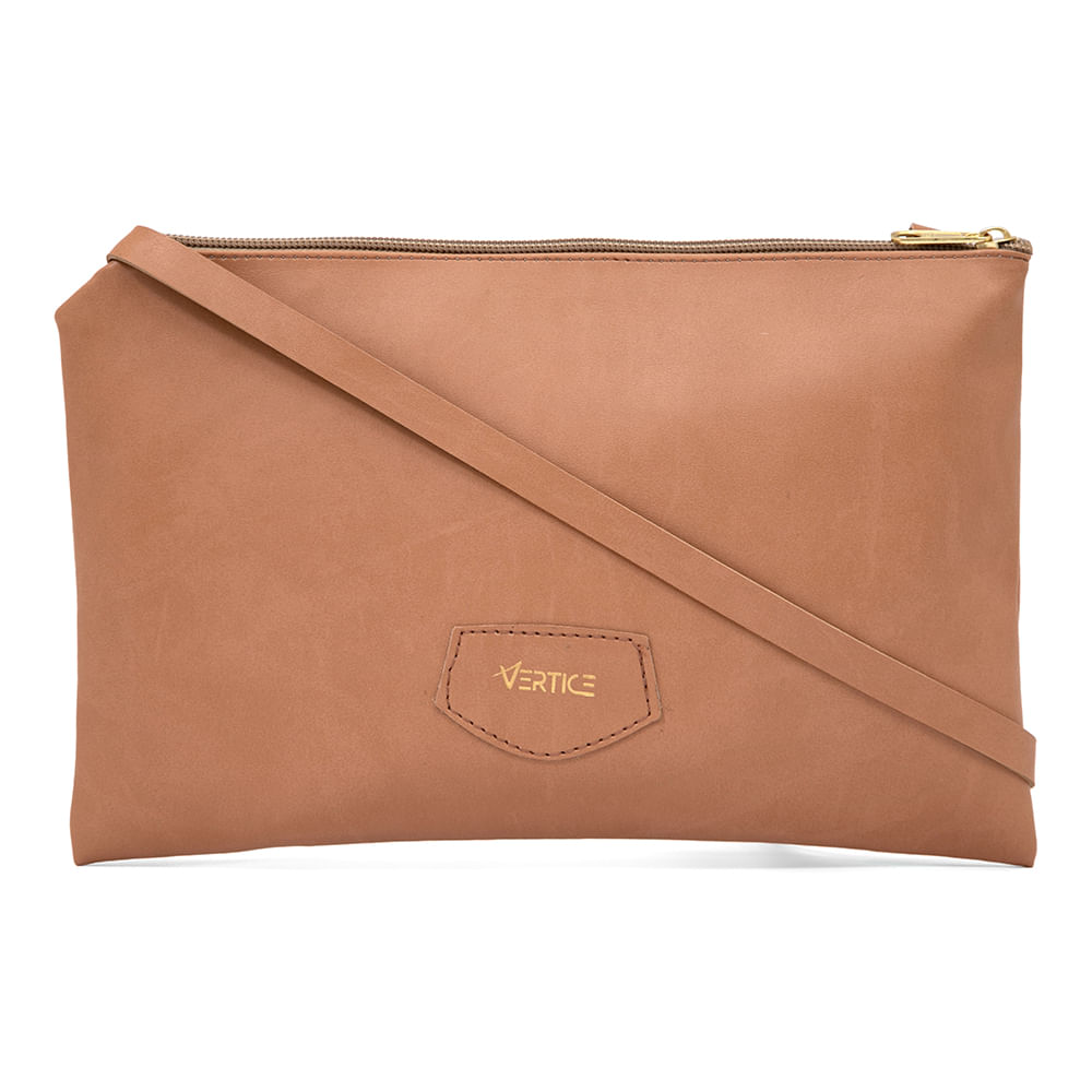 Necessarie com Alça Tiracolo Caramelo