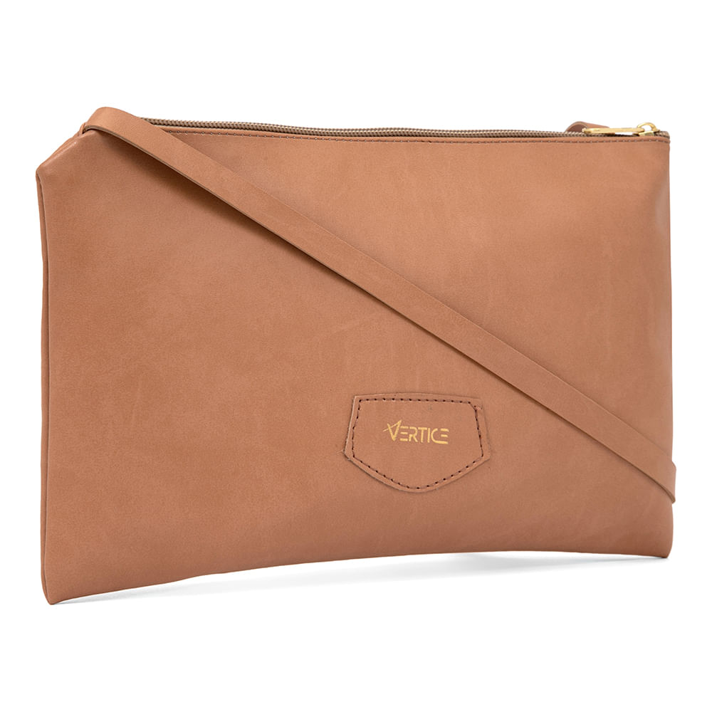 Necessarie com Alça Tiracolo Caramelo